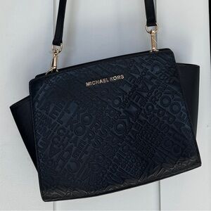 Michael Kors Black Crossbody Handbag
